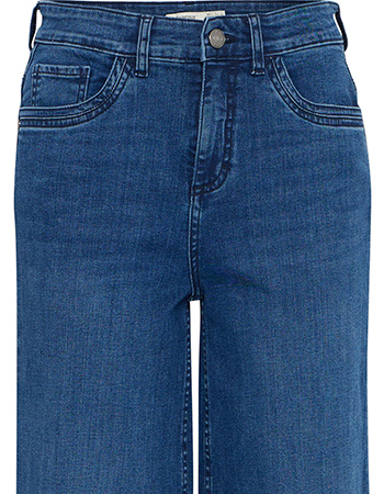Jeans Frover Hanna Mid Blue Denim detail