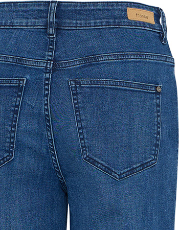 Jeans Frover Hanna Mid Blue Denim detail