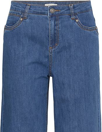 Jeans Frchicago Hanna Mid Blue Denim detail