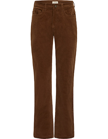 Pantalon Rib Frtean Tessa Cocoa