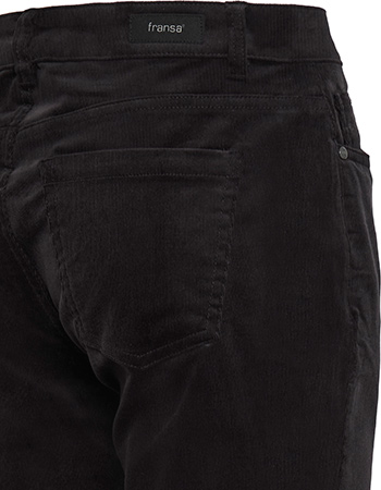 Pantalon Rib Frtean Tessa Black detail