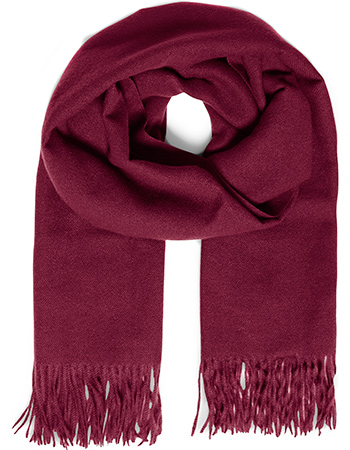Shawl Frpasmira Burgundy