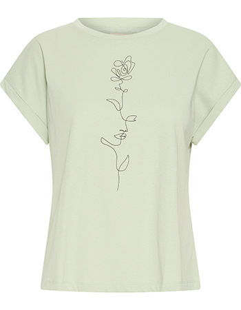 T‑shirt Frgali  Flowerline Desert Sage
