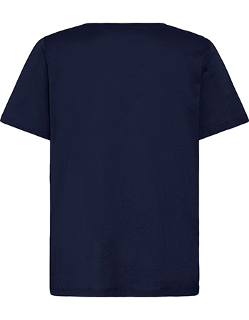 T‑shirt Riasa Heart Navy detail
