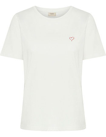 T&#8209;shirt Frheart Blanc De Blanc Mix