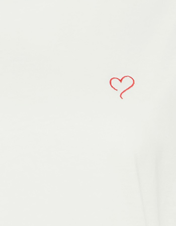 T&#8209;shirt Frheart Blanc De Blanc Mix detail