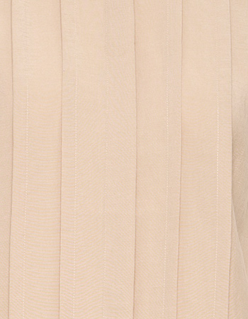 Mouwloze Blouse Top Fradah Savannah Tan detail