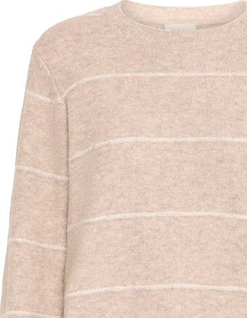 Trui Frkendra Feather Gray Beige Mix detail