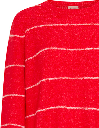 Trui Frkendra Mars Red Mix detail