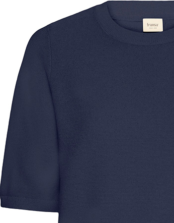 Trui Korte Mouw Frsinju Navy detail