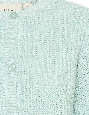 Cardigan Frerni Aquifer Melange detail