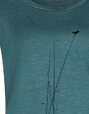 Longsleeve Nature Reed Jungle Green detail