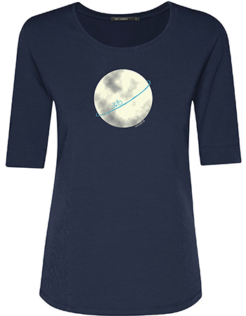 T&#8209;shirt Bike Planet Deep Navy