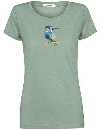 T‑shirt Loves Bird Look Pale Green