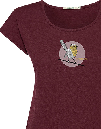 T&#8209;shirt Koernerfreund Cool Velvet Rain detail