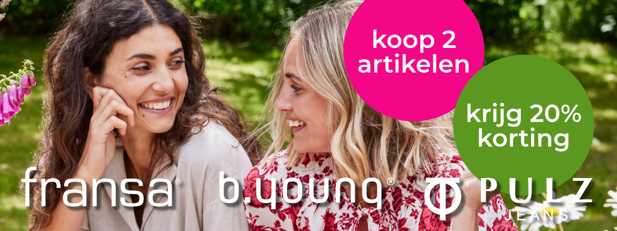 20% korting op Fransa B. Young en Pulz