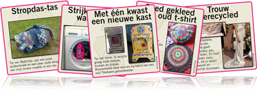 Recycle Tips van de watMooi super-recycleaars