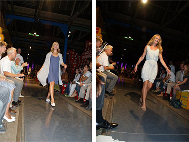 modeshow tijdens Nacht van de Duurzaamheid met Studio YUX