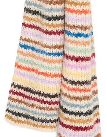 Shawl Alpaca Cuenca Multi detail