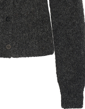 Vest Alpaca Abigail Antra detail