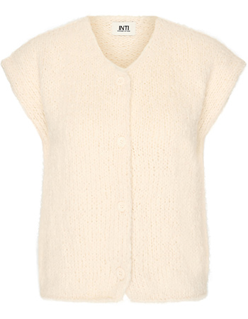 Vest Alpaca Anabel Ecru