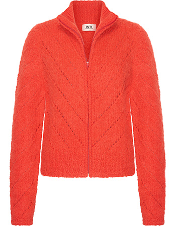 Vest Alpaca Delfina Papaver FOTO