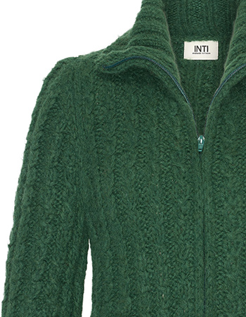 Vest Rits Alpaca Ice Bomber Pino Green detail
