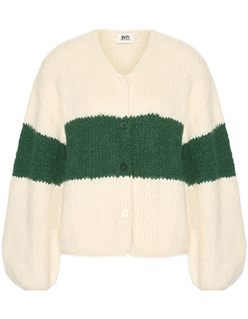 Vest Alpaca Linda Ecru Con Pino