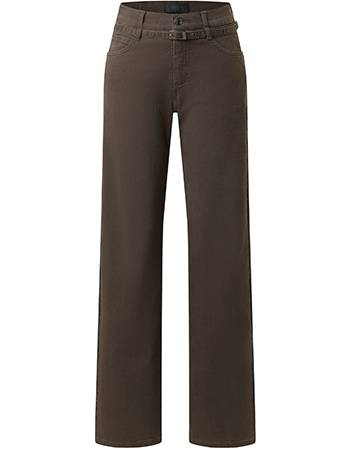 Jeans Liz City Met Riem Chocholate