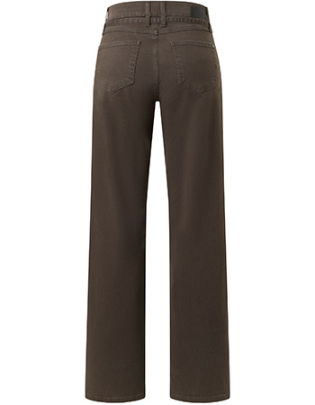 Jeans Liz City Met Riem Chocholate detail