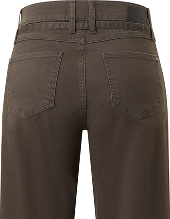 Jeans Liz City Met Riem Chocholate detail
