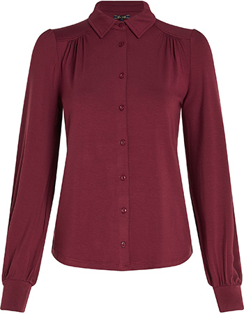 Blouse Carina Light Cabernet Red