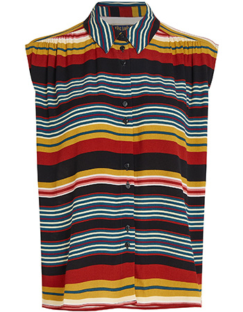Blouse Top Viv Maxim Stripe