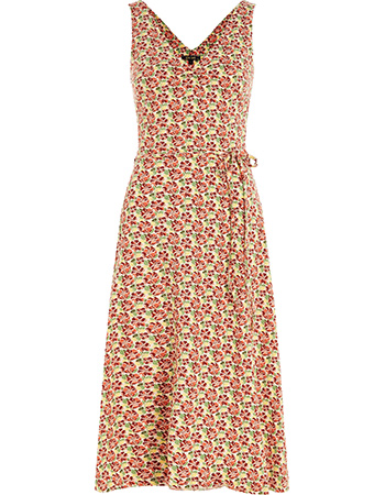 Jurk Anna Midi Minianta Flame Orange