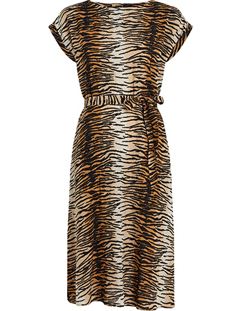 Jurk Betty Loose Fit Kallina Golden Brown