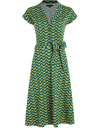 Jurk Darcy Brazza Jasper Green