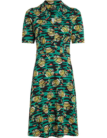 Jurk Pica Diner Black Green