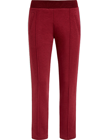 Pantalon Sweat Joni Uni French Terry Beaujolais Red