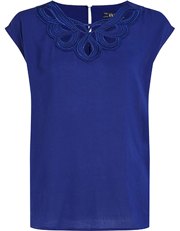 Top Betty Vilette Deep Blue