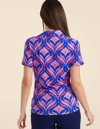 Top Suzy Big Barock Berry Blue