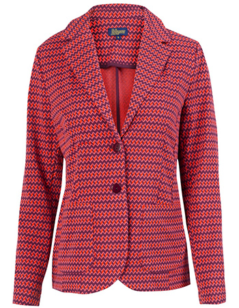 Blazer Nova Jaquard Plum