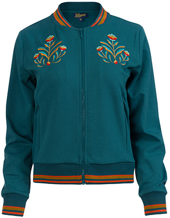 Bomber Jacket Punta Di Roma Petrol