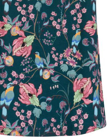 Jurk Chrissy Cross Birdy Green detail