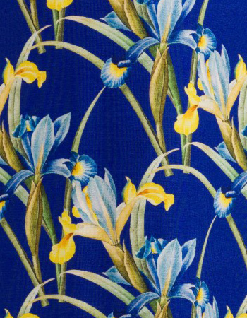 Jurk Chrissy Cross Lilly Blue detail
