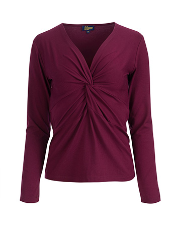 Longsleeve Angela Bordeaux