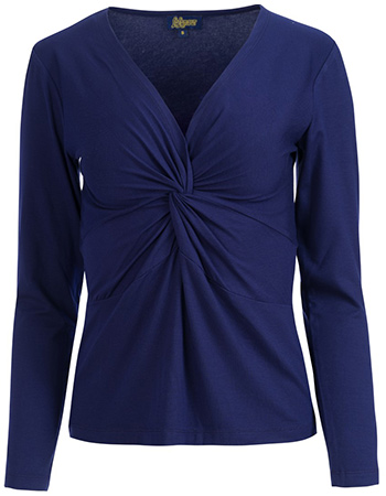 Longsleeve Angela Plain Blue