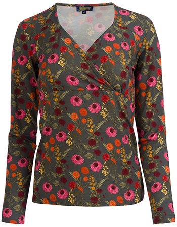 Longsleeve Monroe Wild Winter Field Green