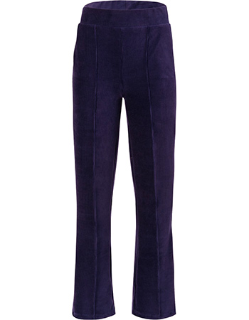 Pantalon Hailey Rib Velour Navy