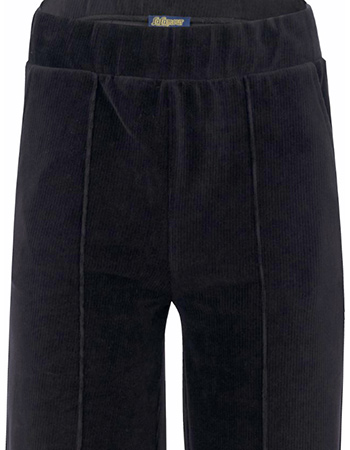 Pantalon Hailey Rib Velour Black detail