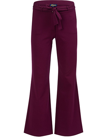 Pantalon Sue Punta Di Roma Bordeaux